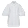 Lee Mathews Wendy Top In White