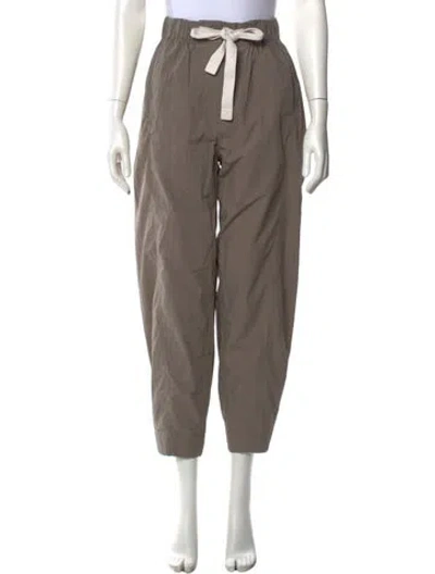 Pre-owned Lee Mathews Wide Leg Pants In Gray