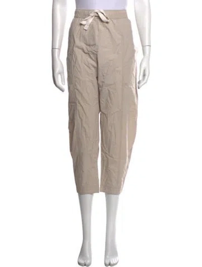 Pre-owned Lee Mathews Wide Leg Pants In Neutrals