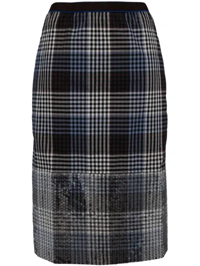 Lee Mathews Wren Skirt In Brown