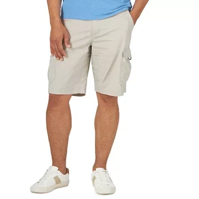 Lee Men's 10.5" Extreme Motion Crossroad Relaxed Fit Cargo Shorts In Neutral