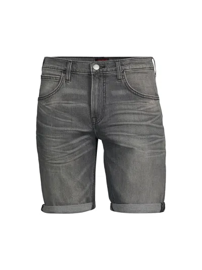 Lee Men's Denim Shorts In Grey