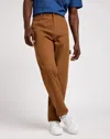 Lee Men's Trousers  112349313 Carpenter Acorn In Burgundy