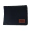 Lee Men's Tumbled Leather Bifold Wallet In Black