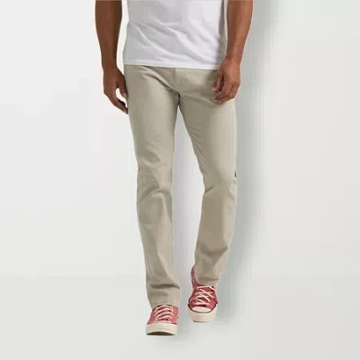 Lee Mens Extreme Motion Slim Fit Straight Leg Jeans In Neutral
