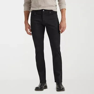 Lee Mens Extreme Motion Straight Fit Jeans In Black