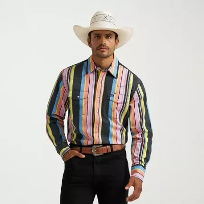 Lee Mens Long Sve Regular Fit Button-down Shirt In Multi