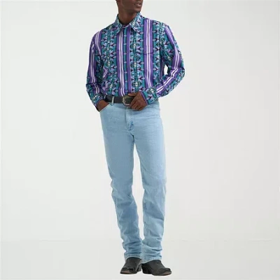 Lee Mens Long Sve Regular Fit Button-down Shirt In Multi