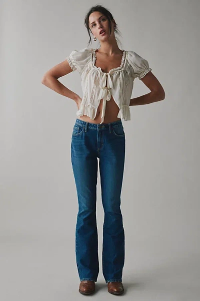 Lee Mid-rise The Boot Jean In Magnetic Indigo, Women's At Urban Outfitters
