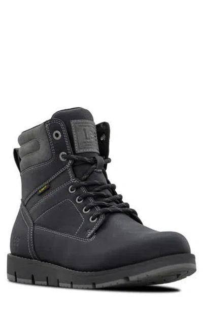 Lee Montoya Faux Leather Boot In Gray