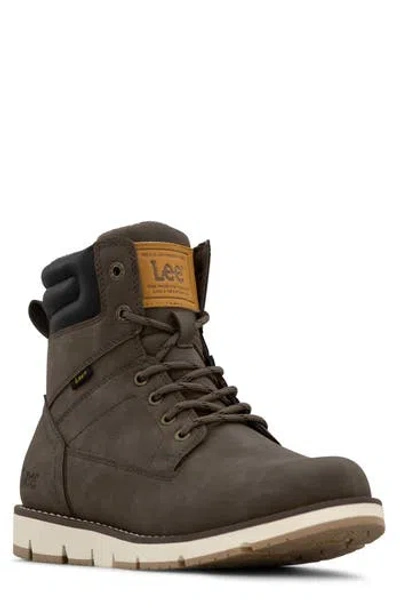 Lee Montoya Faux Leather Boot In Brown