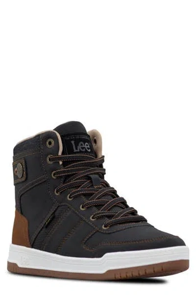 Lee Noah High Top Sneaker In Black