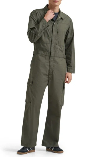 Lee Parachute Unionall Jumpsuit In Green