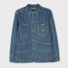 Lee + Paul Smith Paul Smith + Lee Mid-wash Chore Coat Blue In Blue