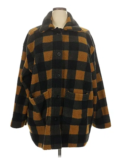 Pre-owned Lee Poncho In Brown