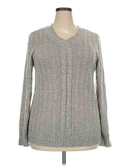 Pre-owned Lee Pullover Sweater In Gray