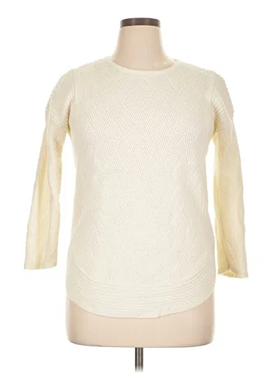Pre-owned Lee Pullover Sweater In Ivory