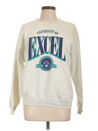 Pre-owned Lee Pullover Sweater In Silver