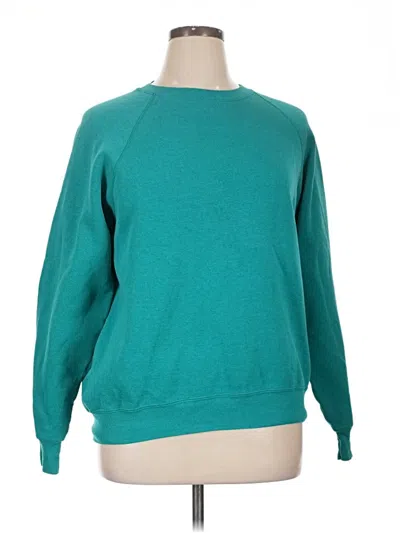 Pre-owned Lee Pullover Sweater In Teal