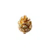 Lee Renee Men's Baby Pine Cone Lapel Pin - Gold