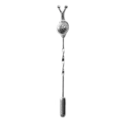 Lee Renee Men's Baby Snail Tie Pin – Silver