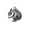 Lee Renee Men's Baby Squirrel Lapel Pin - Silver