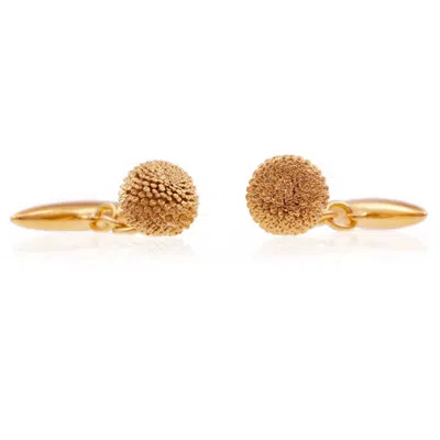 Lee Renee Men's Dahlia Cufflinks - Rose Gold