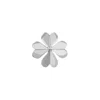 Lee Renee Men's Lucky Clover Lapel Pin – Silver In Silver