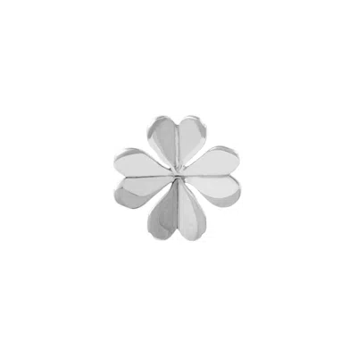 Lee Renee Men's Lucky Clover Lapel Pin – Silver