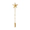 Lee Renee Men's Starfish Tie Pin/twist Tie Pin – Gold In Gold