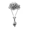Lee Renee Women's Baby Snail Necklace – Silver