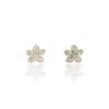 Lee Renee Women's Cherry Blossom Earrings – Silver In Silver