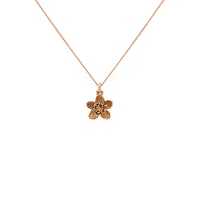 Lee Renee Women's Cherry Blossom Necklace – Rose Gold