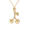 Lee Renee Women's Cherry Bracelet - Gold In Gold
