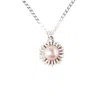 Lee Renee Women's Dahlia Bud Freshwater Pearl Necklace – Silver In Silver