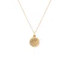 Lee Renee Women's Dahlia Necklace – Rose Gold In Gold