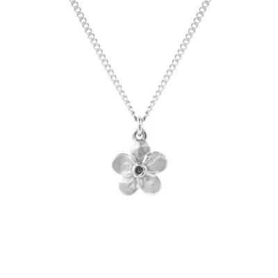 Lee Renee Women's Forget Me Not Necklace – Silver