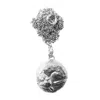 Lee Renee Women's Fox Necklace – Large, Sleeping - Silver