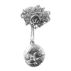 Lee Renee Women's Fox Necklace – Small, Sleeping - Silver