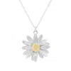 Lee Renee Women's Gold / Silver Daisy Necklace – Silver & Gold In Multi