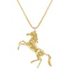 Lee Renee Women's Horse Necklace - Gold In Gold