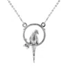 Lee Renee Women's Parakeet Necklace – Small, Upright - Silver In Silver