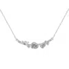 Lee Renee Women's Poppy & Poppy Seedpod Necklace - Silver In Silver