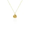 Lee Renee Women's Rose Necklace – Gold Vermeil In Gold