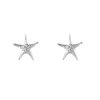 Lee Renee Women's Starfish Earrings - Silver In Silver