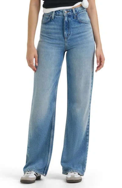 Lee Retro High Waist A-line Jeans In Blue