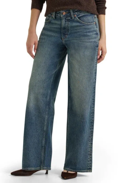 Lee Rider Loose Straight Leg Jeans In Freedom Reign