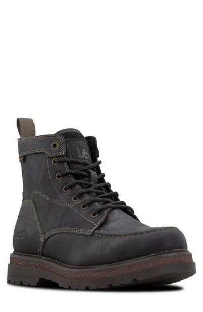 Lee Robin Faux Leather Boot In Black