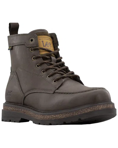 Lee Robin Oxford Boot In 207 / Dk Brown
