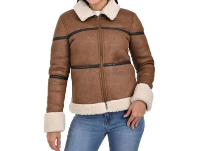 Lee Sherpa Jacket In Capuccino In Multi